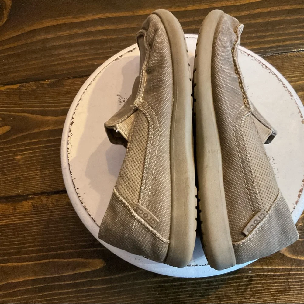 CROCS Casual Tan Slip-On Shoes